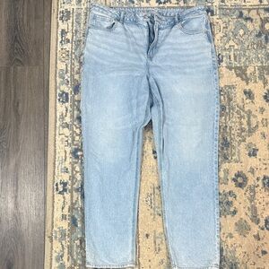 American Eagle Light Blue High-Rise Jeans